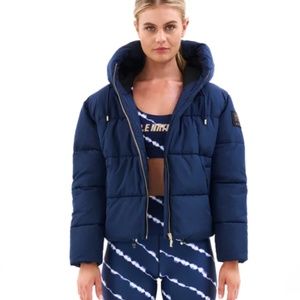 PE NATION NAVY JACKET